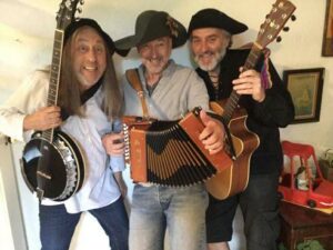 banjo, guitare et accordéon